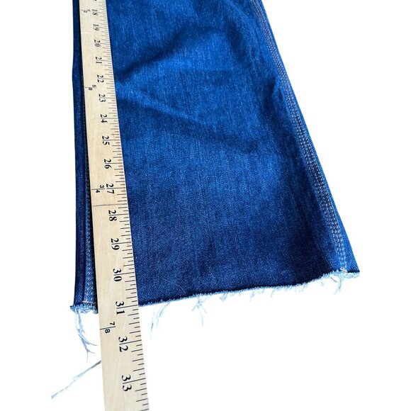 Re/Done High-Rise True Rinse Utility Loose Jeans Blue Denim Size 26 - Picture 9 of 16